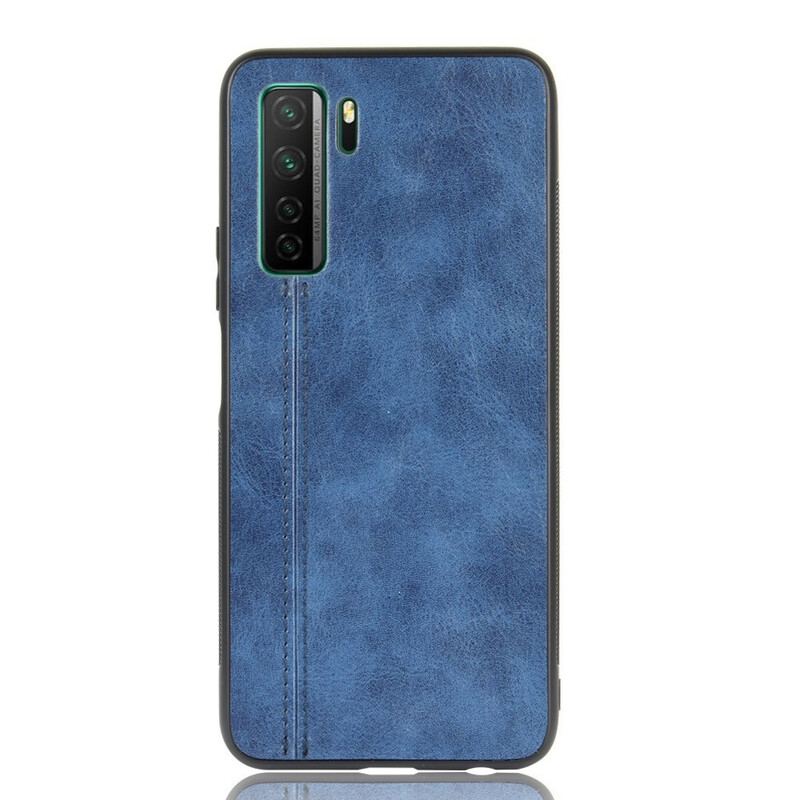 Mobilcover Huawei P40 Lite 5G Stil Lædersøm