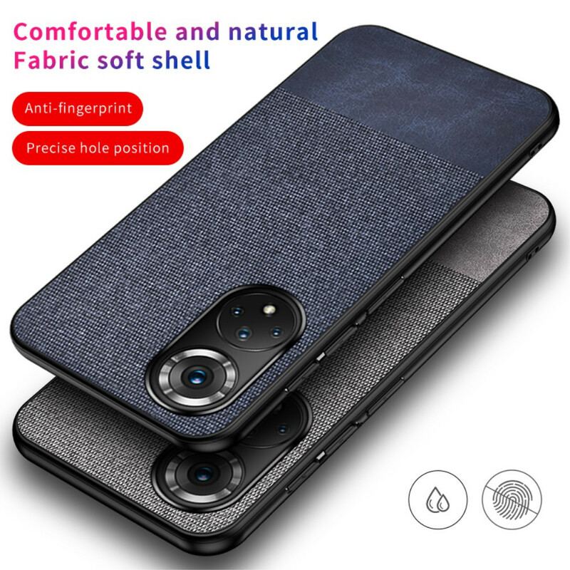 Cover Huawei Nova 9 Bi-tekstur Imiteret Læder