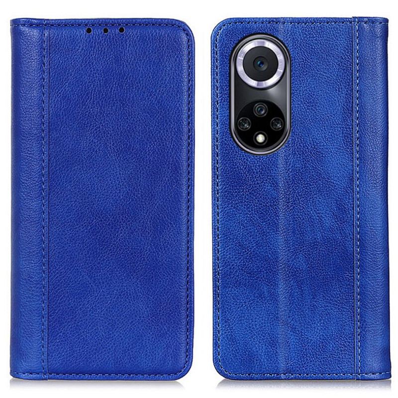 Cover Huawei Nova 9 Flip Cover Elegance Split Litchi Læder