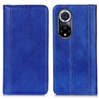 Cover Huawei Nova 9 Flip Cover Elegance Split Litchi Læder
