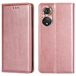 Cover Huawei Nova 9 Flip Cover Vintage Læder Stil