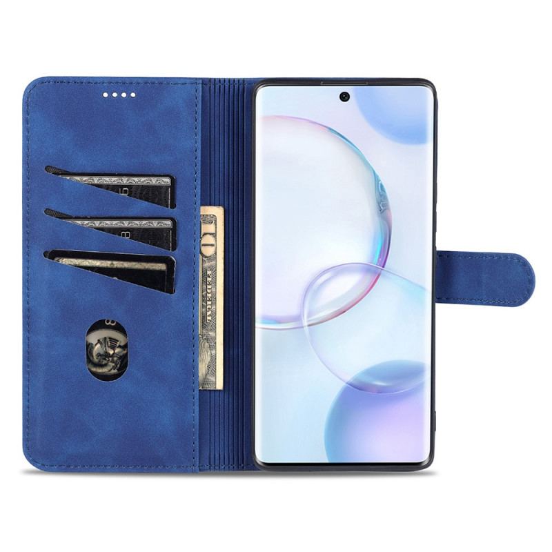 Flip Cover Huawei Nova 9 Azns Lædereffekt