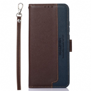 Flip Cover Huawei Nova 9 Lychee Style Rfid Khazneh