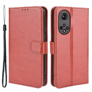 Flip Cover Huawei Nova 9 Prangende Kunstlæder