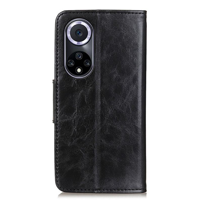 Flip Cover Huawei Nova 9 Split Læder Vendbar Lås