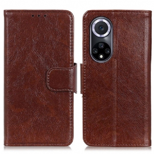 Flip Cover Huawei Nova 9 Split Nappa Læder