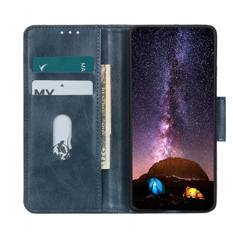 Flip Cover Huawei Nova 9 Vendbar Lås I Lædereffekt