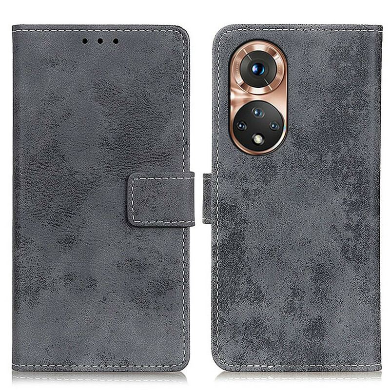 Flip Cover Huawei Nova 9 Vintage Lædereffekt