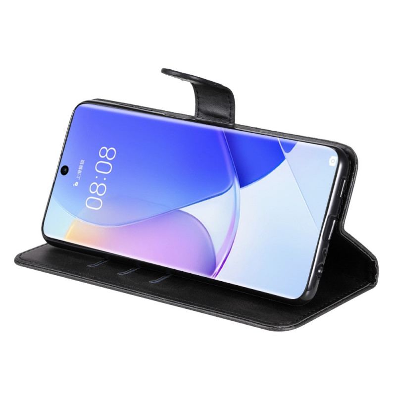 Læder Cover Huawei Nova 9 Vintage Møntpung