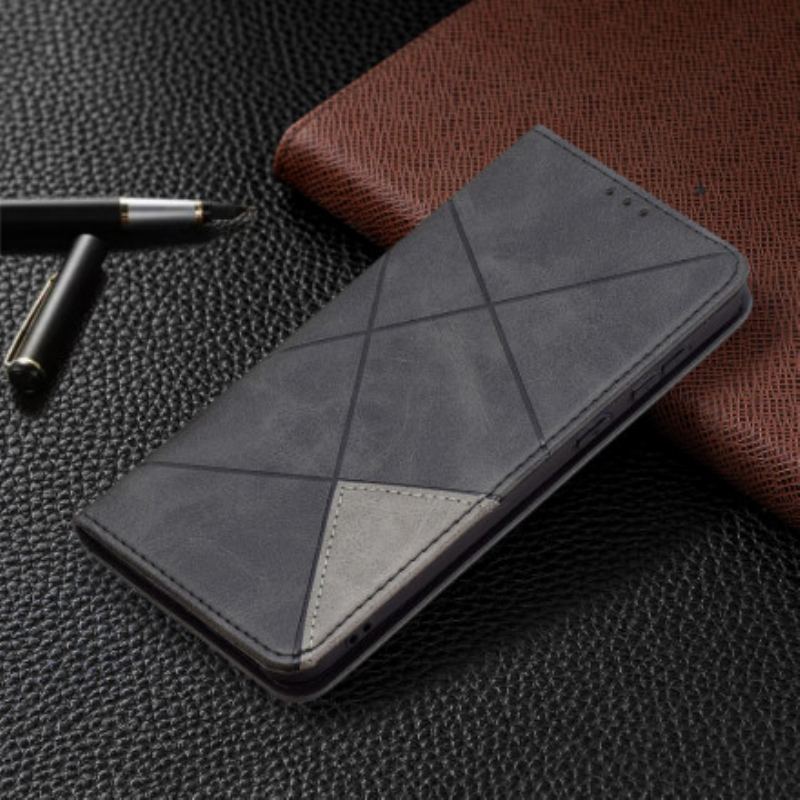 Cover Huawei P50 Flip Cover Kunstner Stil