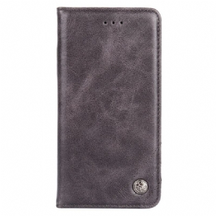 Cover Samsung Galaxy A13 5G / A04s Flip Cover Stil Lædernitte