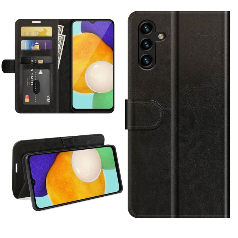Flip Cover Samsung Galaxy A13 5G / A04s Klassisk Lædereffekt