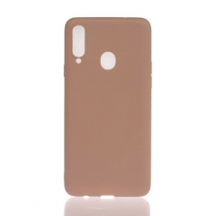 Cover Samsung Galaxy A20s Fleksible Silikone Slikfarver
