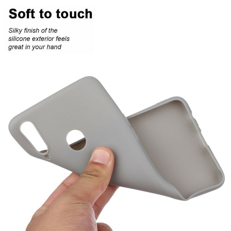 Cover Samsung Galaxy A20s Fleksible Silikone Slikfarver