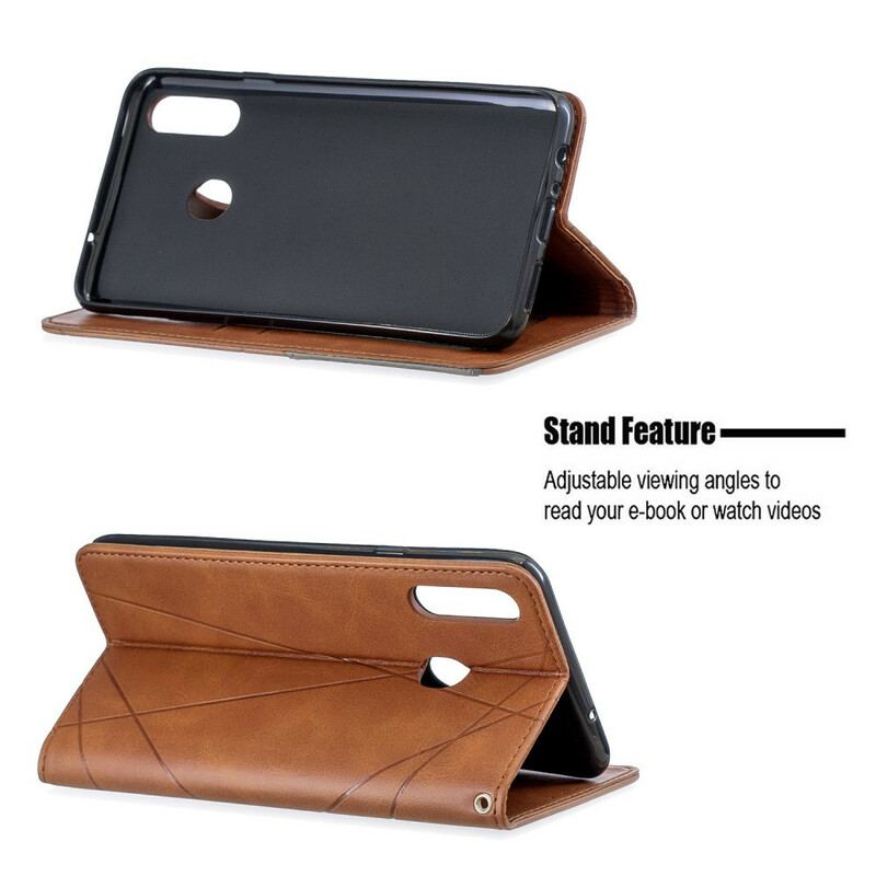 Cover Samsung Galaxy A20s Flip Cover Kunstner Stil
