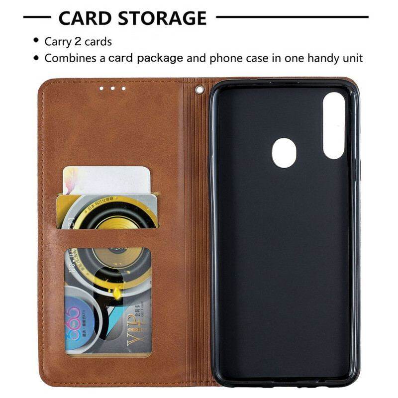 Cover Samsung Galaxy A20s Flip Cover Kunstner Stil