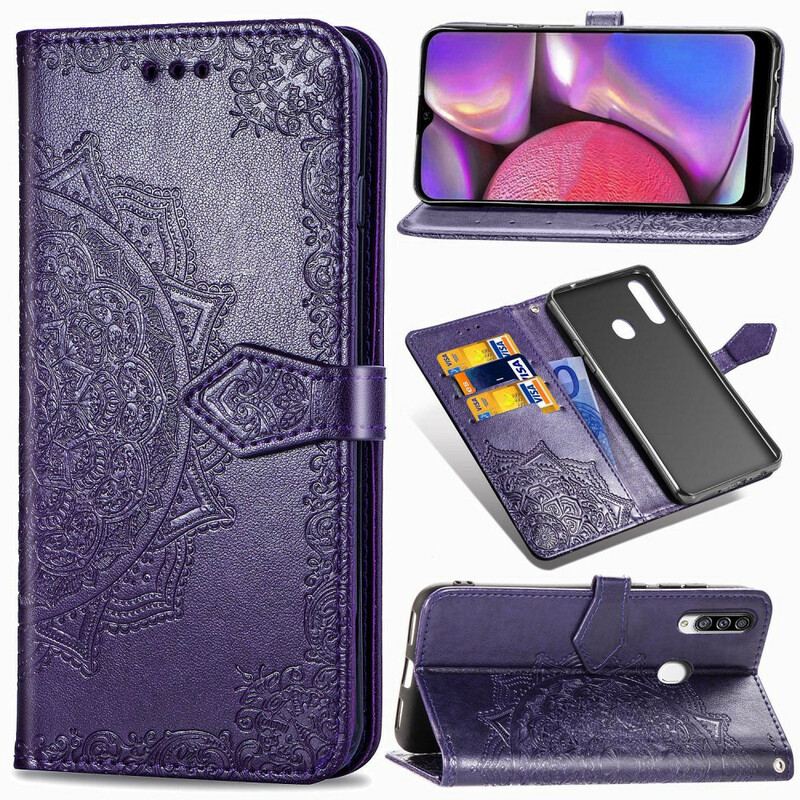 Flip Cover Samsung Galaxy A20s Mandala Middelalder