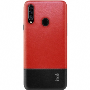 Mobilcover Samsung Galaxy A20s Imak Ruiyi Series Lædereffekt