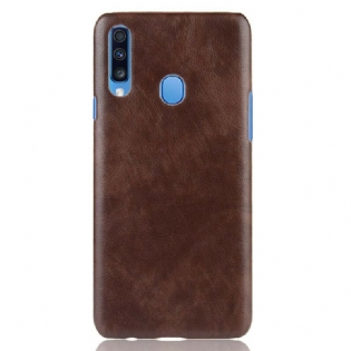 Mobilcover Samsung Galaxy A20s Litchi Læder Effekt