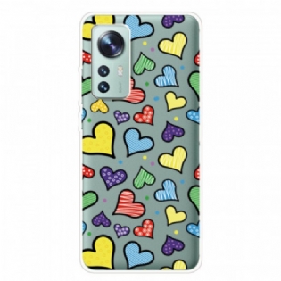 Cover Xiaomi 12 Pro Hjerter