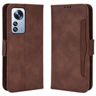 Flip Cover Xiaomi 12 Pro Multi-card Premier Class