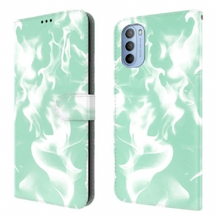 Flip Cover Moto G41 / G31 Abstrakt Mønster