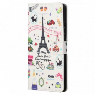 Flip Cover Moto G41 / G31 Jeg Elsker Paris