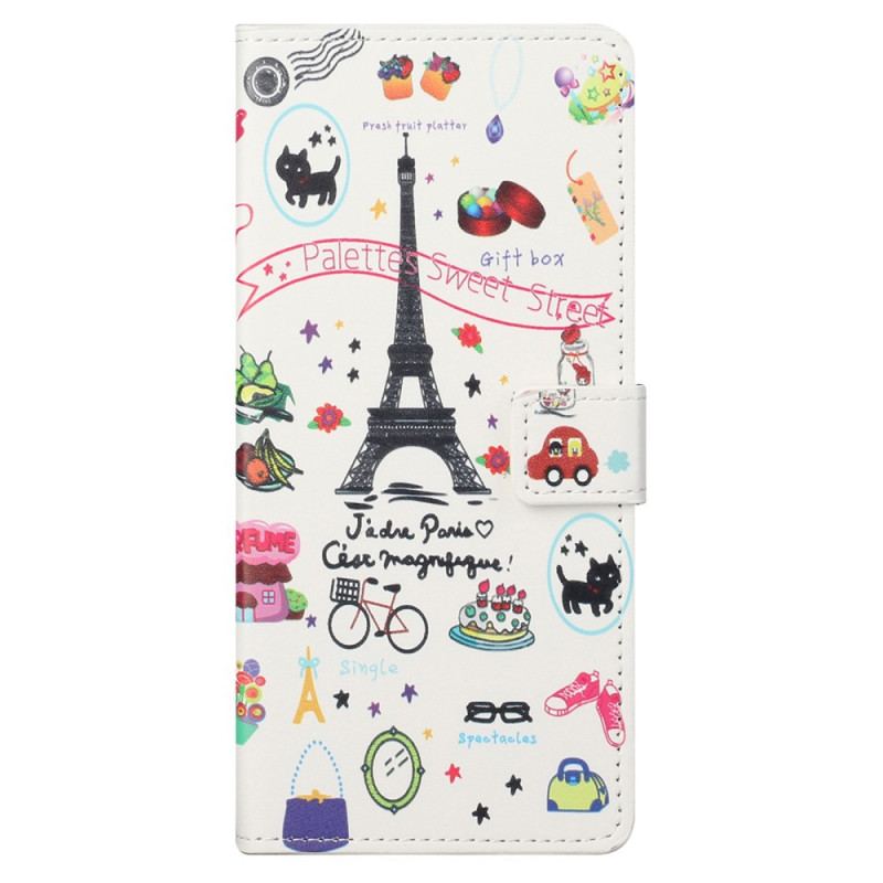 Flip Cover Moto G41 / G31 Jeg Elsker Paris