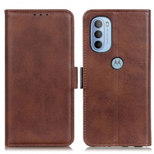 Flip Cover Moto G41 / G31 Læder Cover Dobbelt Klap
