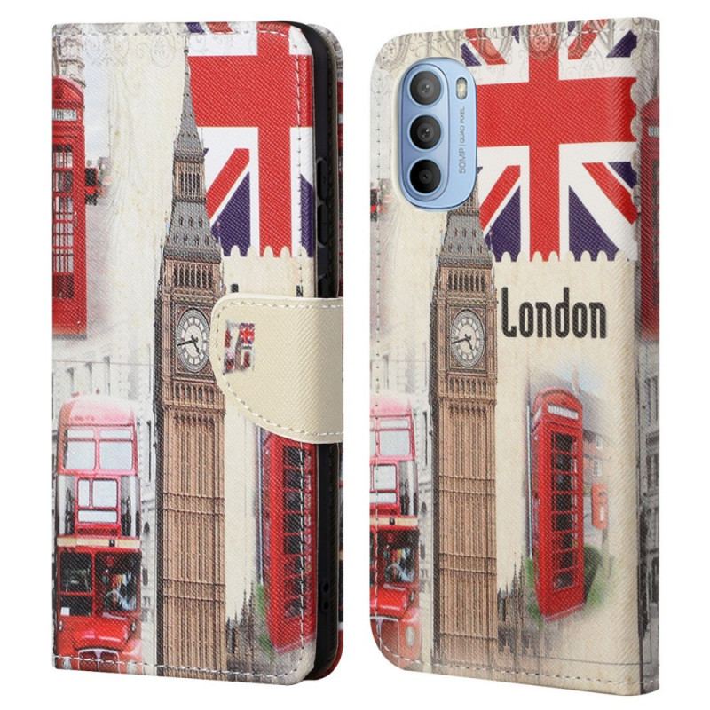 Flip Cover Moto G41 / G31 London Liv