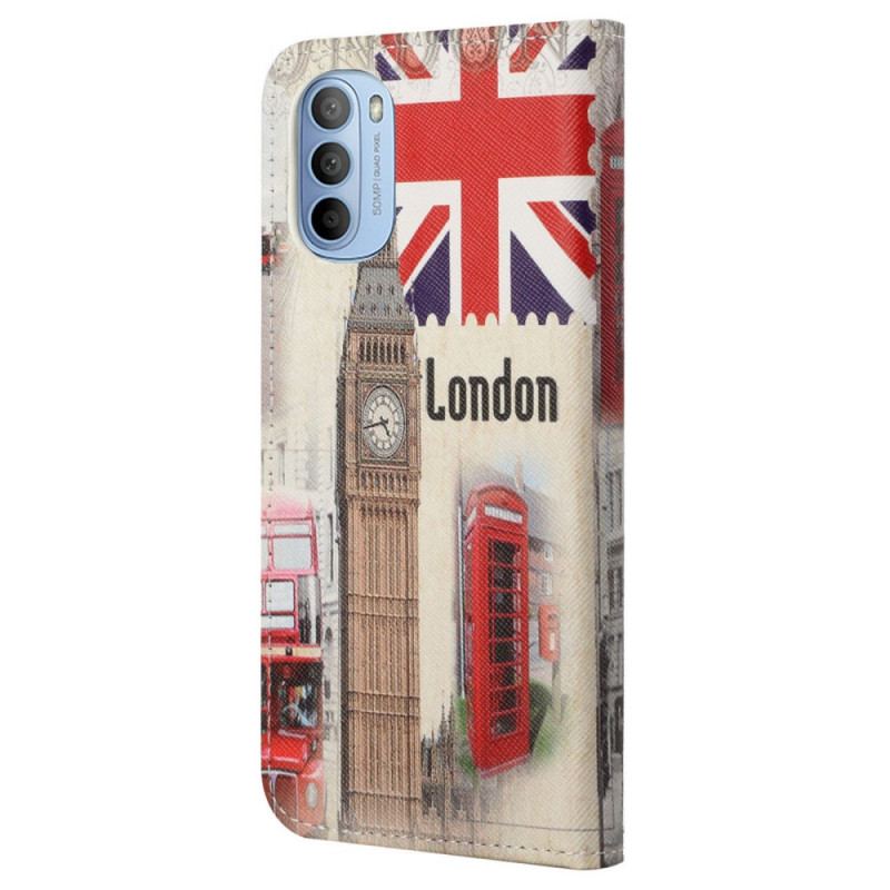 Flip Cover Moto G41 / G31 London Liv