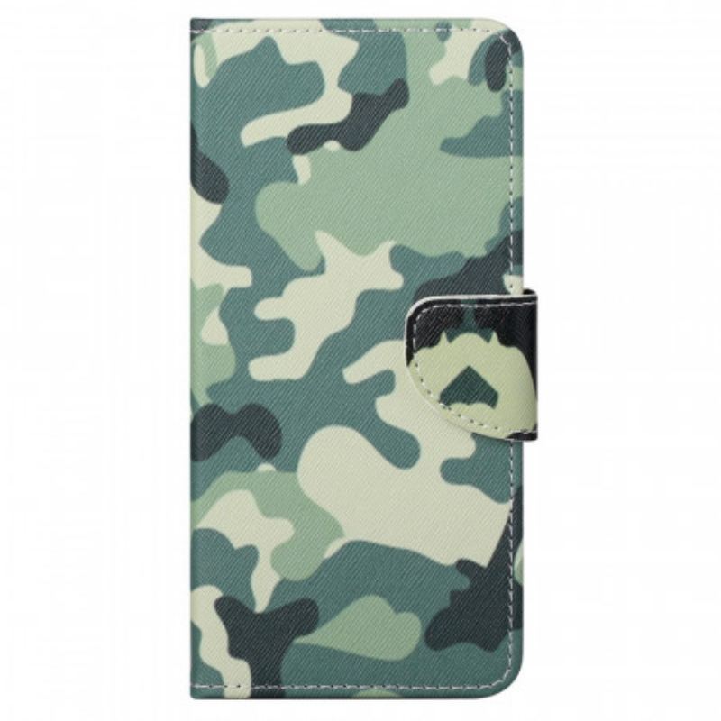 Flip Cover Moto G41 / G31 Militær Camouflage