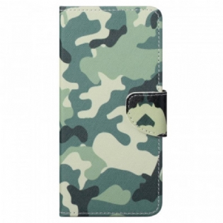 Flip Cover Moto G41 / G31 Militær Camouflage