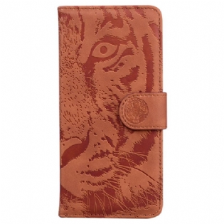 Flip Cover Moto G41 / G31 Tiger Ansigtsprint