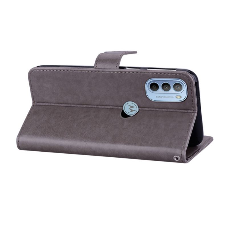 Flip Cover Moto G41 / G31 Ugle Mandala Og Charm