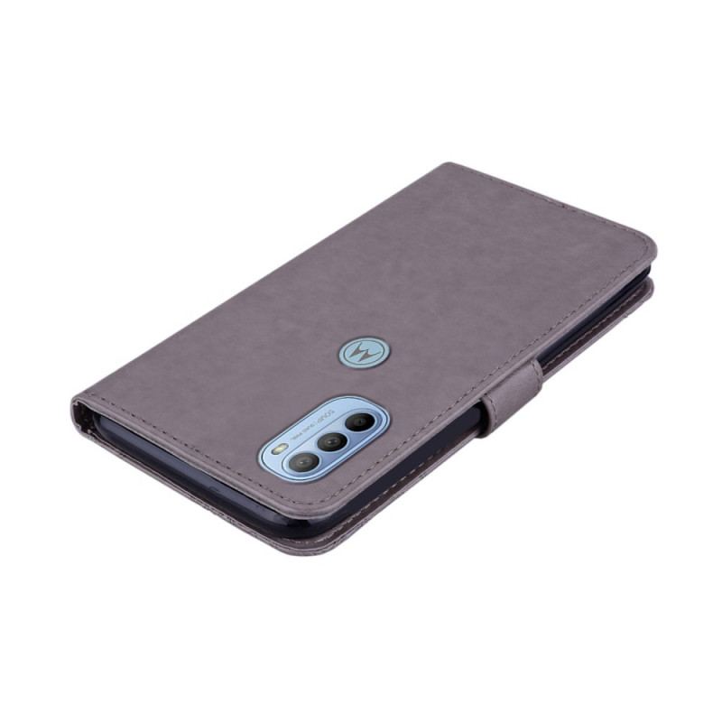 Flip Cover Moto G41 / G31 Ugle Mandala Og Charm
