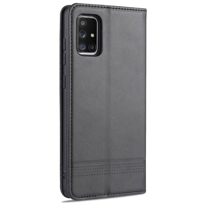Cover Samsung Galaxy A51 Flip Cover Azns Læderstyling