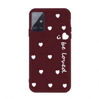 Cover Samsung Galaxy A51 Silikone Heart Be Loved