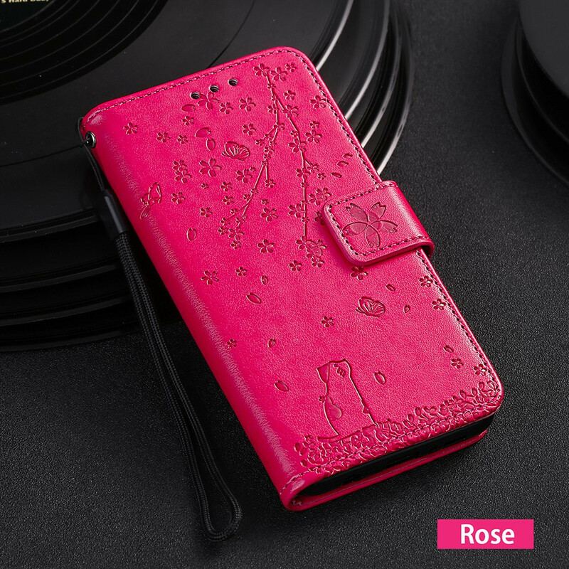 Flip Cover Samsung Galaxy A51 Med Snor Lanyard Daydream