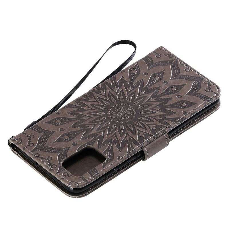 Flip Cover Samsung Galaxy A51 Solblomst