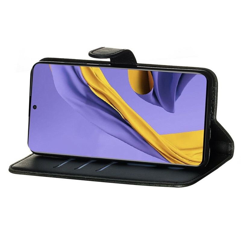 Flip Cover Samsung Galaxy A51 Vintage Møntpung