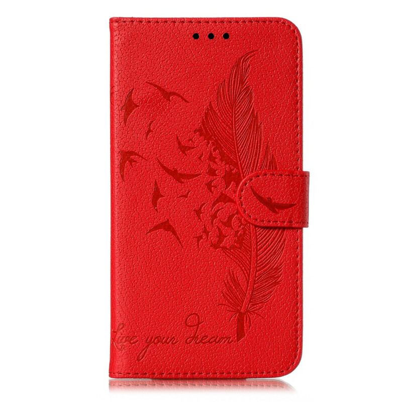 Læder Cover Samsung Galaxy A51 Kunstlæder Lev Din Drøm