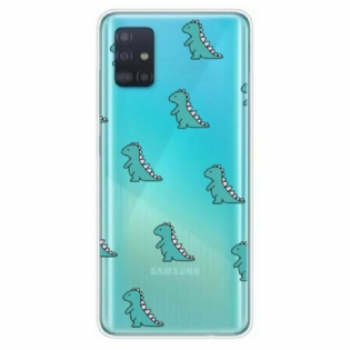 Mobilcover Samsung Galaxy A51 Dinosaurer