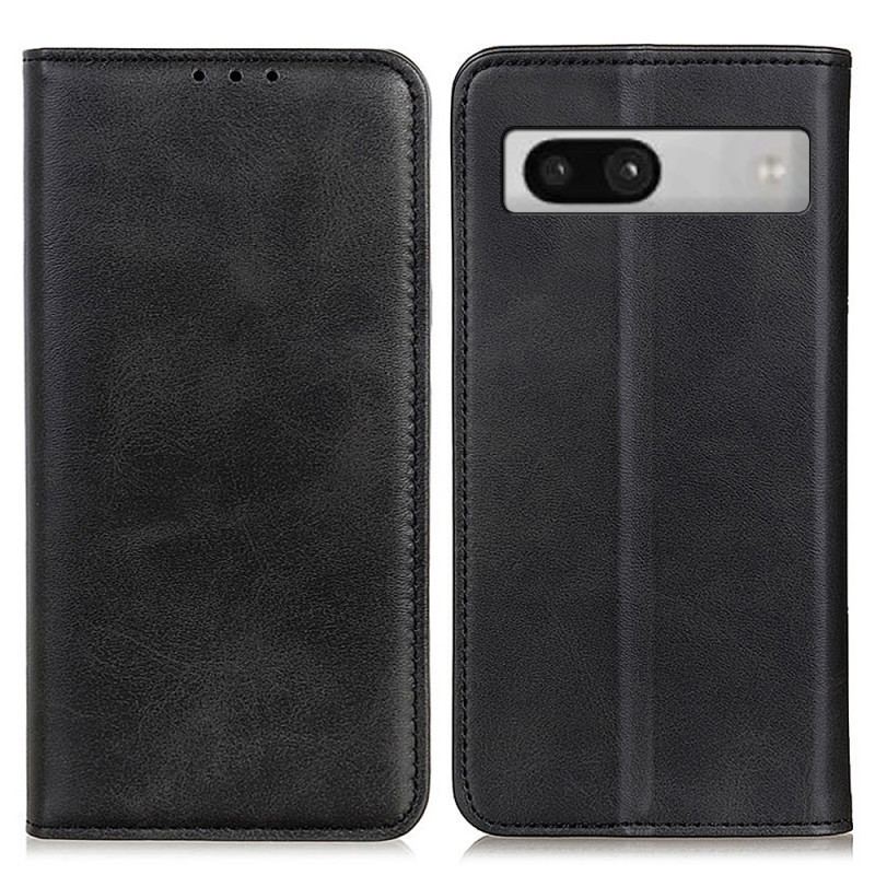 Cover Google Pixel 7A Flip Cover Klassisk Splitlæder