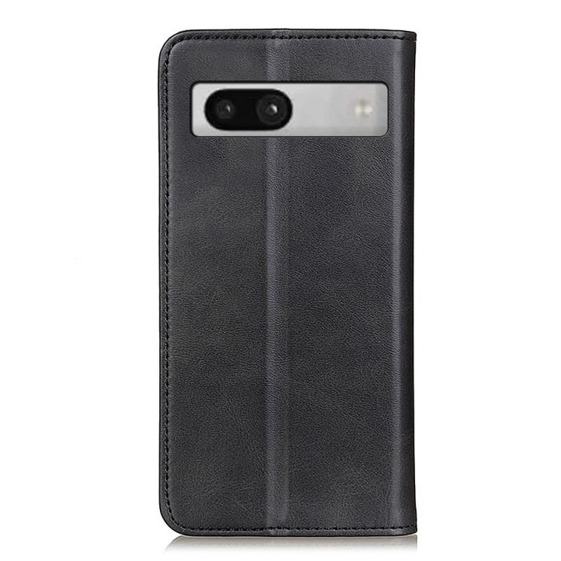 Cover Google Pixel 7A Flip Cover Klassisk Splitlæder