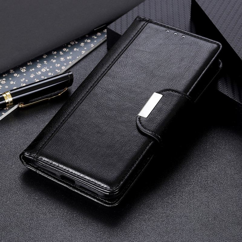 Flip Cover Google Pixel 7A Elegance Lås I Imiteret Læder